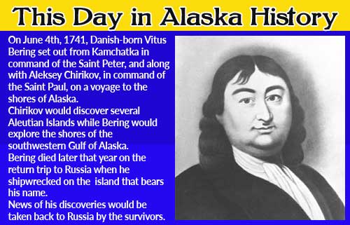 This Day in Alaskan History-June 4th, 1741