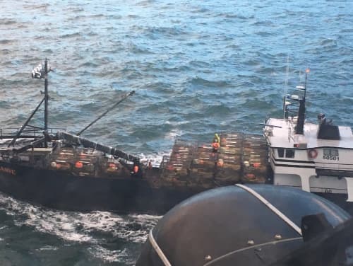 Coast Guard Medevacs Man From Fishing Vessel 201 Miles North of St. Paul