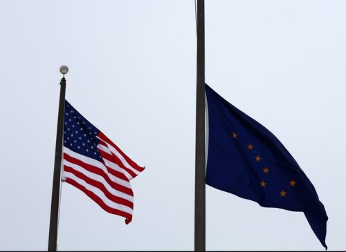 Governor Walker Lowers Alaska Flags for Memorial Day