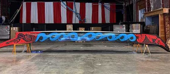 SEARHC’s New Canoe Wrap Tells the Story of Native Resilience