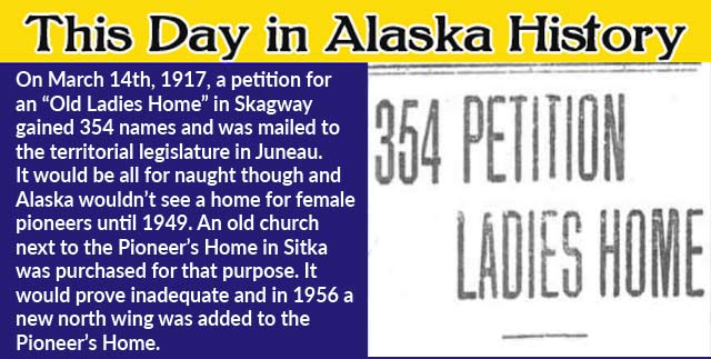 This Day in Alaskan History-March 14th, 1917