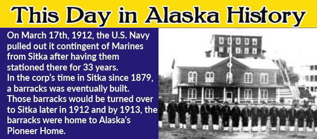 This Day in Alaskan History-March 17th, 1912
