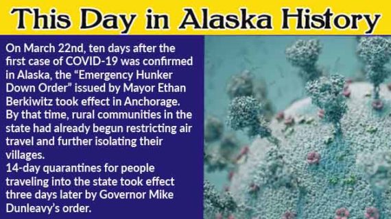 This Day in Alaskan History-March 22nd, 2020