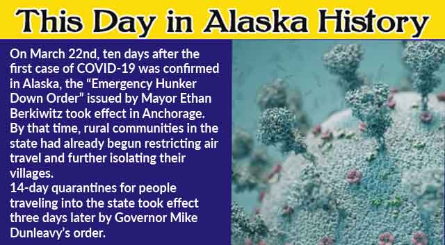 This Day in Alaskan History-March 22nd, 2020