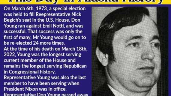 This Day in Alaskan History-March 6th, 1973