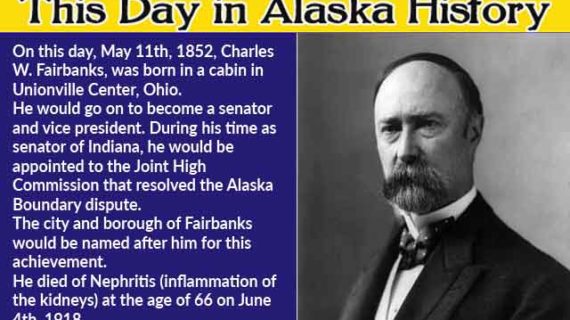 This Day in Alaskan History-May 11th, 1852