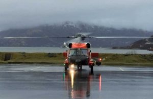 Coast Guard MH-60 Jayhawk helicopter at Air Station Kodiak. U.S. Coast Guard photo by Air Station Kodiak