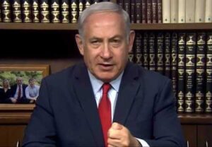 Israeli Prime Minister Benjamin Netanyahu. Screenshot-State of Israel video
