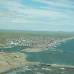 Aerial view of Nome. Image-B. Anderson | Utata/licensed under the Creative Commons Attribution-Share Alike 2.0 Generic license.