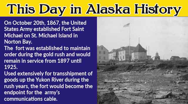 This Day in Alaska History-October 20th, 1897