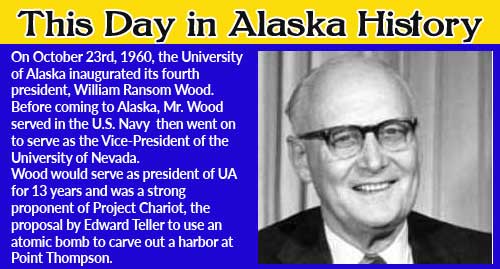 This Day in Alaska History-October 23rd, 1960