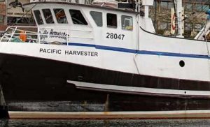 Fishing vessel Pacific Harvester. Image-Fleetmon screenshot