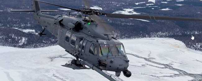 Alaska Air National Guard rescues injured snowmachiner near Valdez