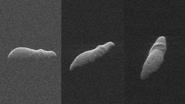 Holiday Asteroid Imaged with NASA Radar