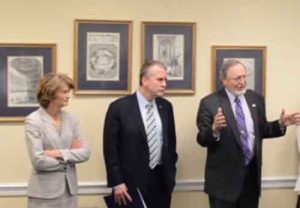 Alaska's delegation to Washington from left to right. Senator Lisa Murkowski, Senator Dan SUllivan, and Representative Don Young.