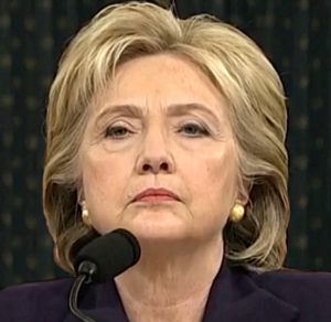Hillary Clinton testifying to the House Select Committee on Benghazi. Image-Public Domain