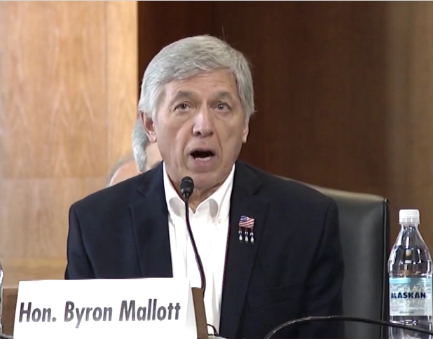 Lt. Governor Mallott Testifies in Front of U.S. Senate Committee on Energy in Support of King Cove