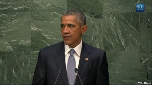 Obama Highlights US-led Diplomatic Efforts at UN