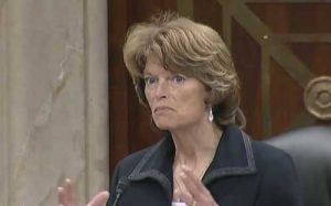 Alaska's Senator Murkowski speaking at the Senate's Appropriations subcommittee. Image-Office of Senator Murkowski