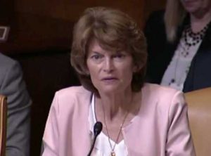 Alaska Senator Murkowski. Image-Office of Senator Murkowski