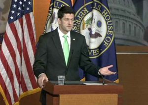 When asked, House Speaker Paul Ryan told reporters, "We've cleared that up, that we see no evidence of that." Image-VOA