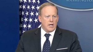 White House press secretary Sean Spicer resigns and Anthony Scarramucci is brought in as communications director. Image-White House