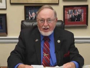 Representative Don Young addressing Alaskans in his September newsletter. Image-Office of Representative Don Young