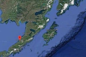 Location of Port Heiden on the Alaska Peninsula. Image-Google Maps