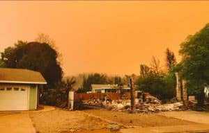 Redding, California neighborhood. Image-Red Cross