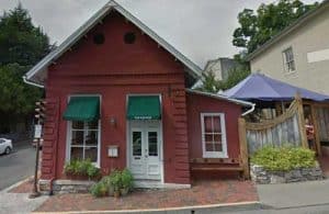 The  Red Hen Restaurant in Lexington, Virginia. Image-Google Maps