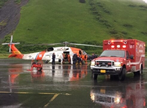 Coast Guard responds to airplane crash near Old Harbor
