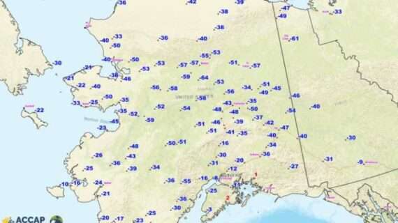 Alaska is still good at making cold