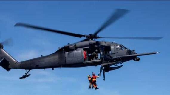 Alaska Air National Guard rescues hypothermic mariner near Kodiak