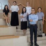 HKUST Researchers Unlock Why Arctic Ice Melt Paused The HKUST research team, comprising Dr. WANG Cen (front row), Prof. SU Hui (middle row, left), Prof. ZHAI Chengxing (middle row, right), Dr. YU Shiwei (back row, right), MO Huisi (back row, left) and WANG Yanjia (back row, center).