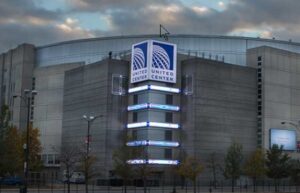 United Center, location of DNC. Image-United Center screenshot