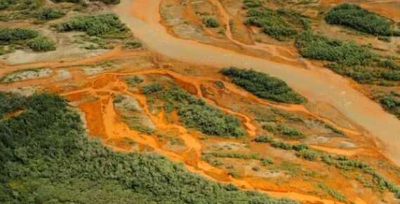 Orange rivers signal toxic shift in Arctic wilderness