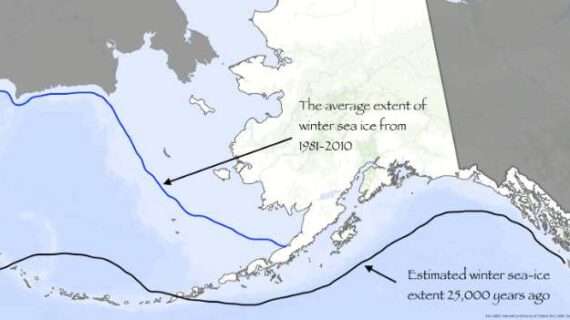 Did sea ice help populate the Americas?