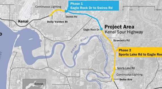 DOT&PF Awards $29 Million for Kenai Spur Highway Upgrades