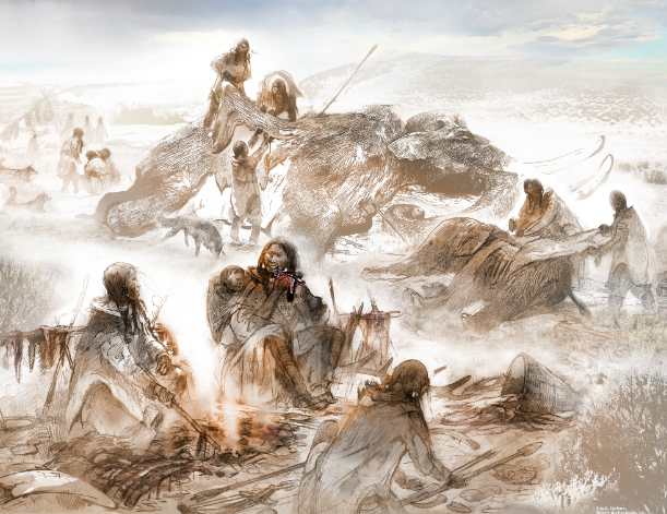 Study reveals mammoth as key food source for ancient Americans