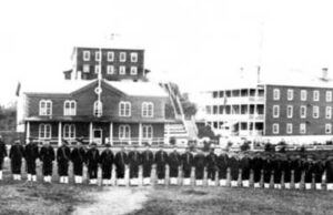 Sitka Marine Corps contingent. Sheldon Jackson Collection, #500, Presbyterian Historical Society)