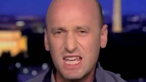 Stephen Miller Claims Simply Calling Trump Authoritarian ‘Incites Violence and Terrorism’