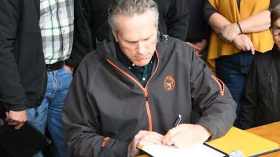 Governor Signs Agricultural Bills at the Alaska State Fair