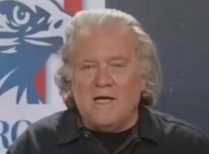 Steve Bannon. Image-X video screengrab