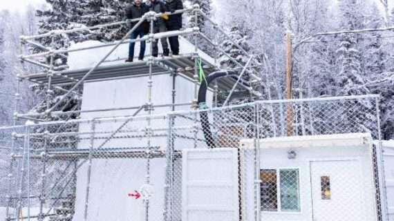 UAF tower to help enable drones to fly in icing conditions