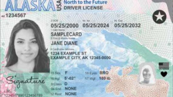 Alaska DMV Announces Upgraded Security for Driver’s License and ID Cards