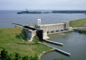 Photo courtesy of Santee Cooper
The Pinopolis Lock is part of the flood control infrastructure built near Charleston, South Carolina.