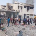 Girls’ school in Minab, where 180 girls have been killed and another 90 injured. Image-Leila Molana-Allen/X video screengrab