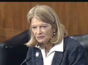 Senator Murkowski speaking at Senate.