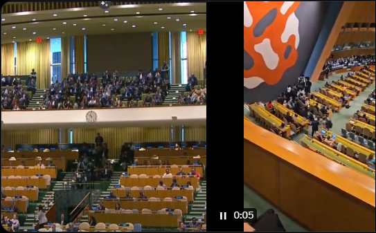 Mass Walkout as ‘Global Pariah’ Netanyahu Addresses UN General Assembly