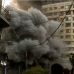 Crashsite of U.S. refueling plane in Iraq. Image-WSJ/X video screenshot
